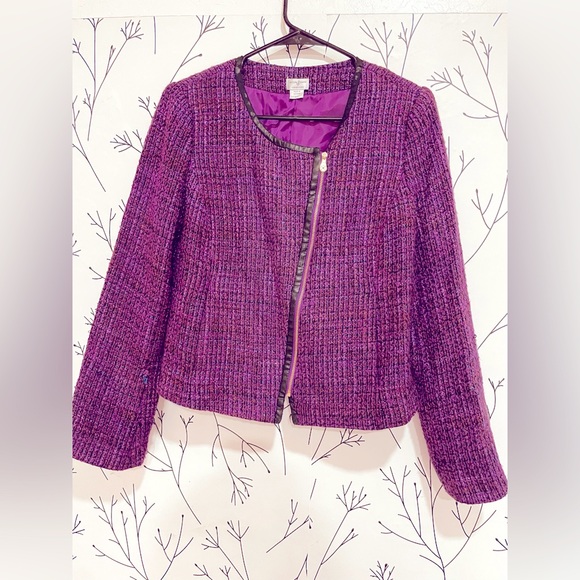Jaclyn Smith Jackets & Blazers - Jaclyn Smith asymmetrical jacket